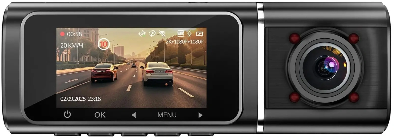 Видеорегистратор TrendVision Proof Ultra черный 2160x3840 2160p 170гр. GPS SA230D — миниатюра 18
