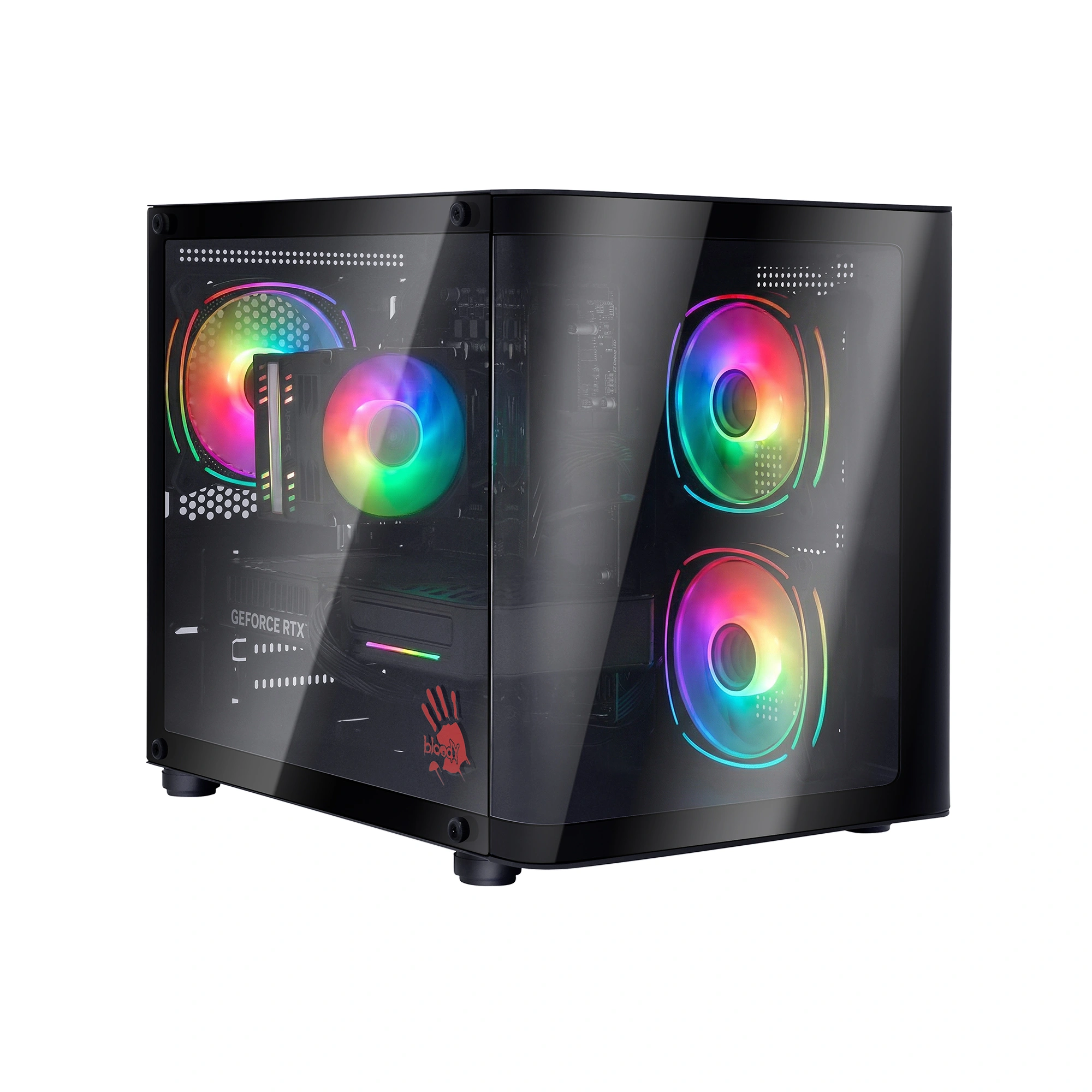ПК Bloody BD-PC CB76V1 MT i5 13400F (2.5) 32Gb SSD1Tb RTX5060 8Gb Windows 11 Home 64 GbitEth 600W черный (RUS) (2153482) — фото 1