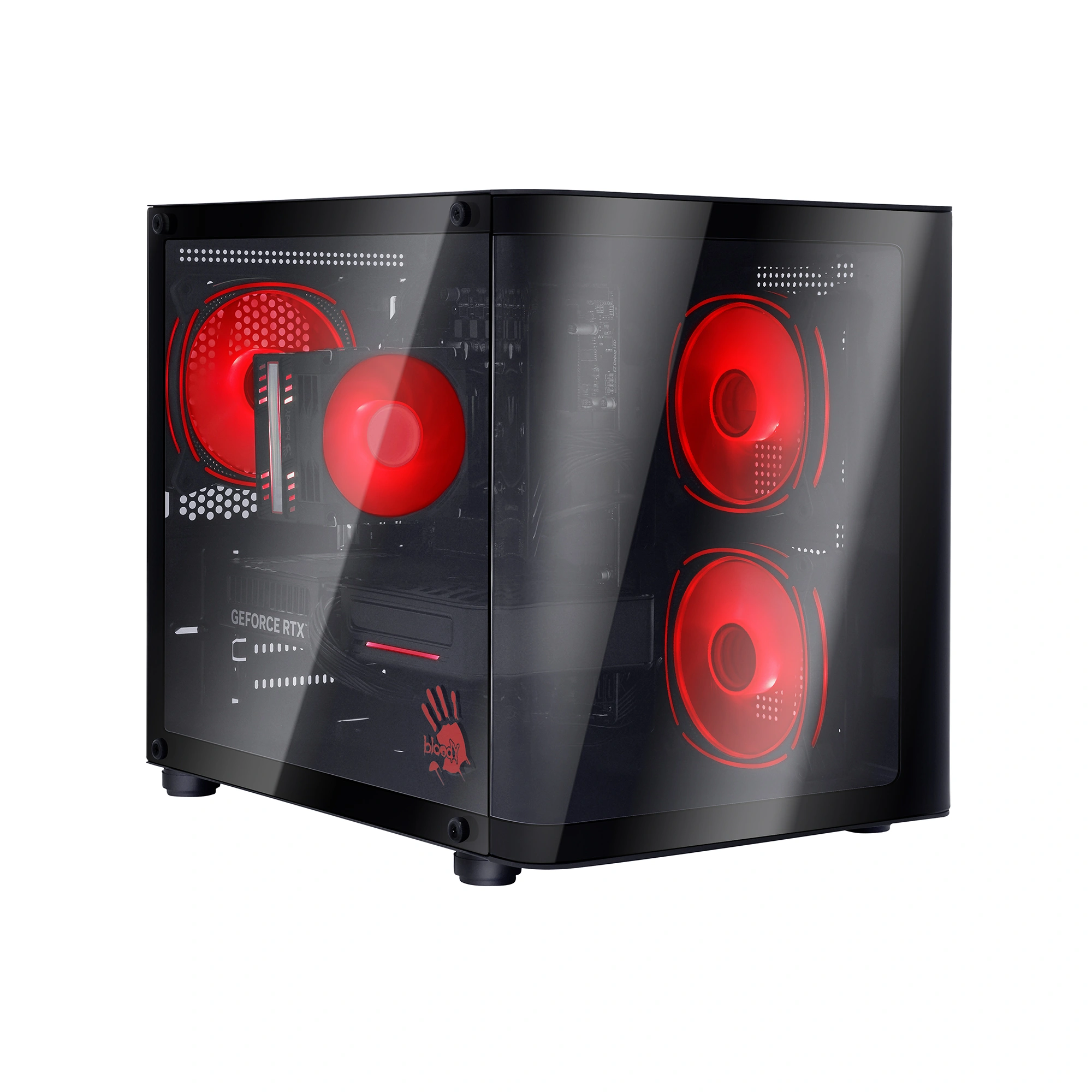 ПК Bloody BD-PC CB76V1 MT i5 13400F (2.5) 32Gb SSD1Tb RTX5060 8Gb Windows 11 Home 64 GbitEth 600W черный (RUS) (2153482) — миниатюра 2