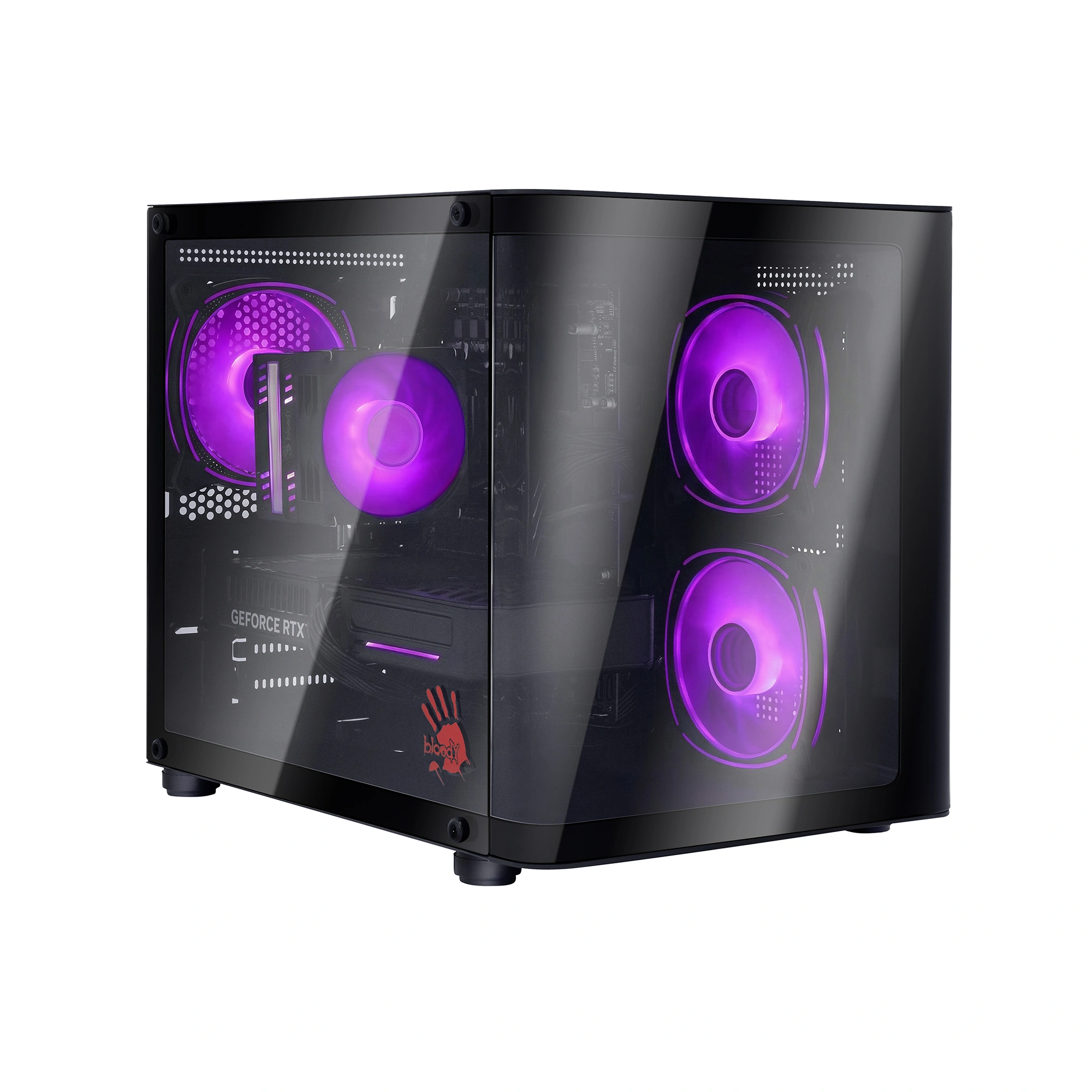 ПК Bloody BD-PC CB76V1 MT i5 13400F (2.5) 32Gb SSD1Tb RTX5060 8Gb Windows 11 Home 64 GbitEth 600W черный (RUS) (2153482) — миниатюра 3