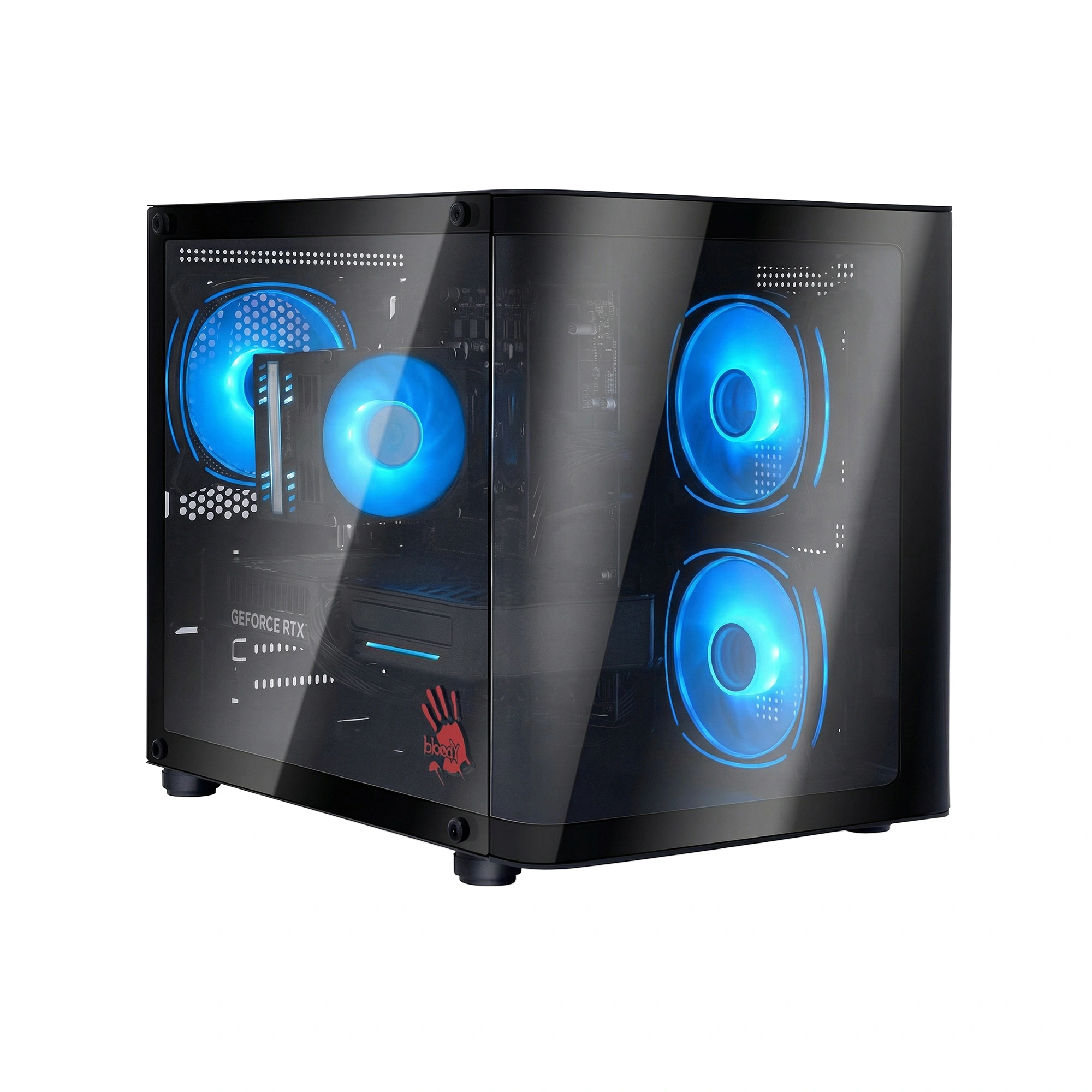 ПК Bloody BD-PC CB76V1 MT i5 13400F (2.5) 32Gb SSD1Tb RTX5060 8Gb Windows 11 Home 64 GbitEth 600W черный (RUS) (2153482) — миниатюра 4
