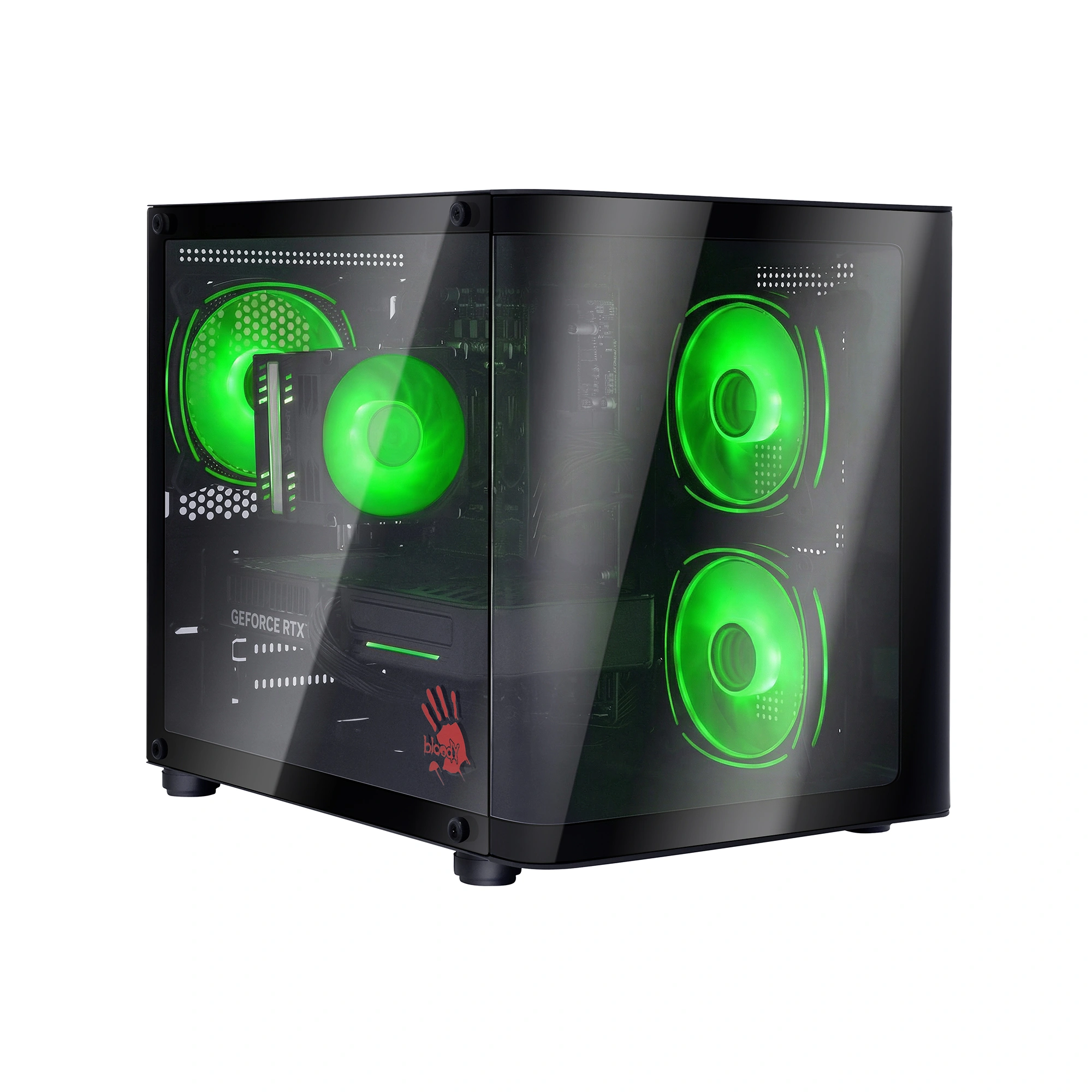 ПК Bloody BD-PC CB76V1 MT i5 13400F (2.5) 32Gb SSD1Tb RTX5060 8Gb Windows 11 Home 64 GbitEth 600W черный (RUS) (2153482) — миниатюра 5