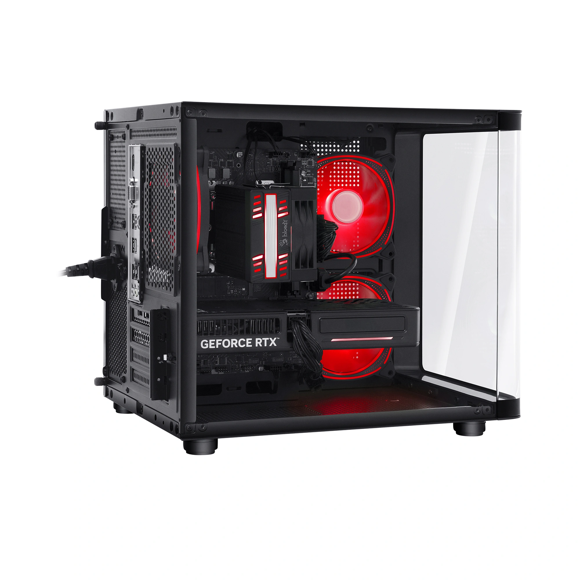 ПК Bloody BD-PC CB76V1 MT i5 13400F (2.5) 32Gb SSD1Tb RTX5060 8Gb Windows 11 Home 64 GbitEth 600W черный (RUS) (2153482) — миниатюра 9
