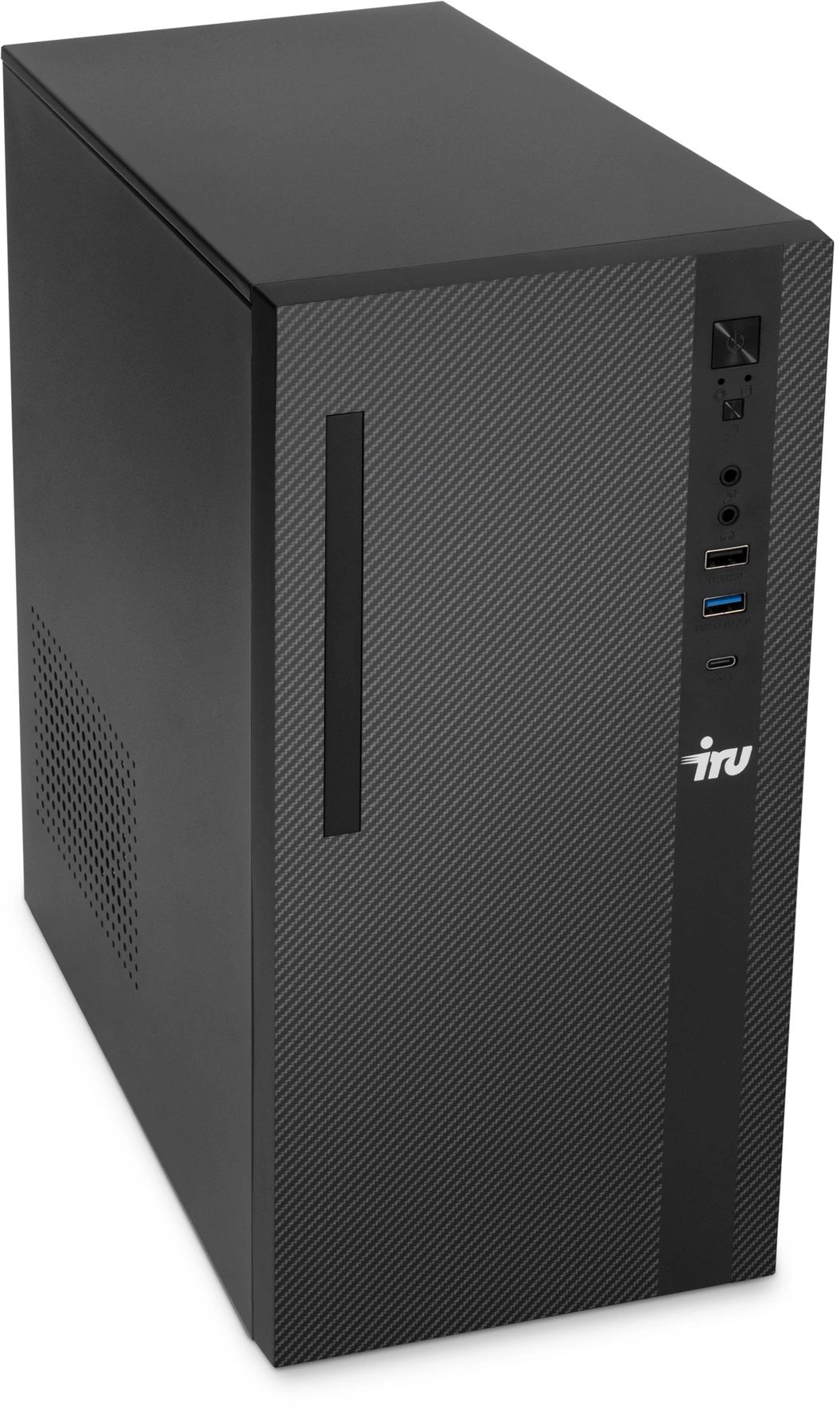 ПК IRU Planio 310H6SC MT i7 13700F (2.1) 32Gb SSD1Tb GT610 2Gb Windows 11 Pro GbitEth 400W черный (2153512) — миниатюра 3