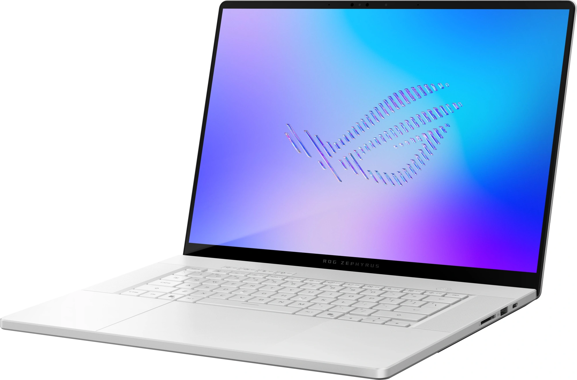 Ноутбук Asus ROG Zephyrus G16 GU606AR-TB032 Core Ultra 9 386H 32Gb SSD1Tb NVIDIA GeForce RTX5070Ti 12Gb 16" OLED 2.5K (2560x1600) без ОС white WiFi BT Cam Bag (90NR0PC1-M001J0) — миниатюра 14