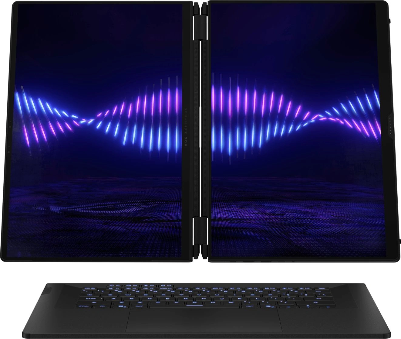 Ноутбук Asus ROG Zephyrus Duo 16 GX651AX-SR117W Core Ultra 9 386H 64Gb SSD1Tb NVIDIA GeForce RTX 5090 24Gb 16" OLED Touch 3K (2880x1800) Windows 11 Home dk.grey WiFi BT Cam Bag (90NR0NT2-M00520) — миниатюра 9