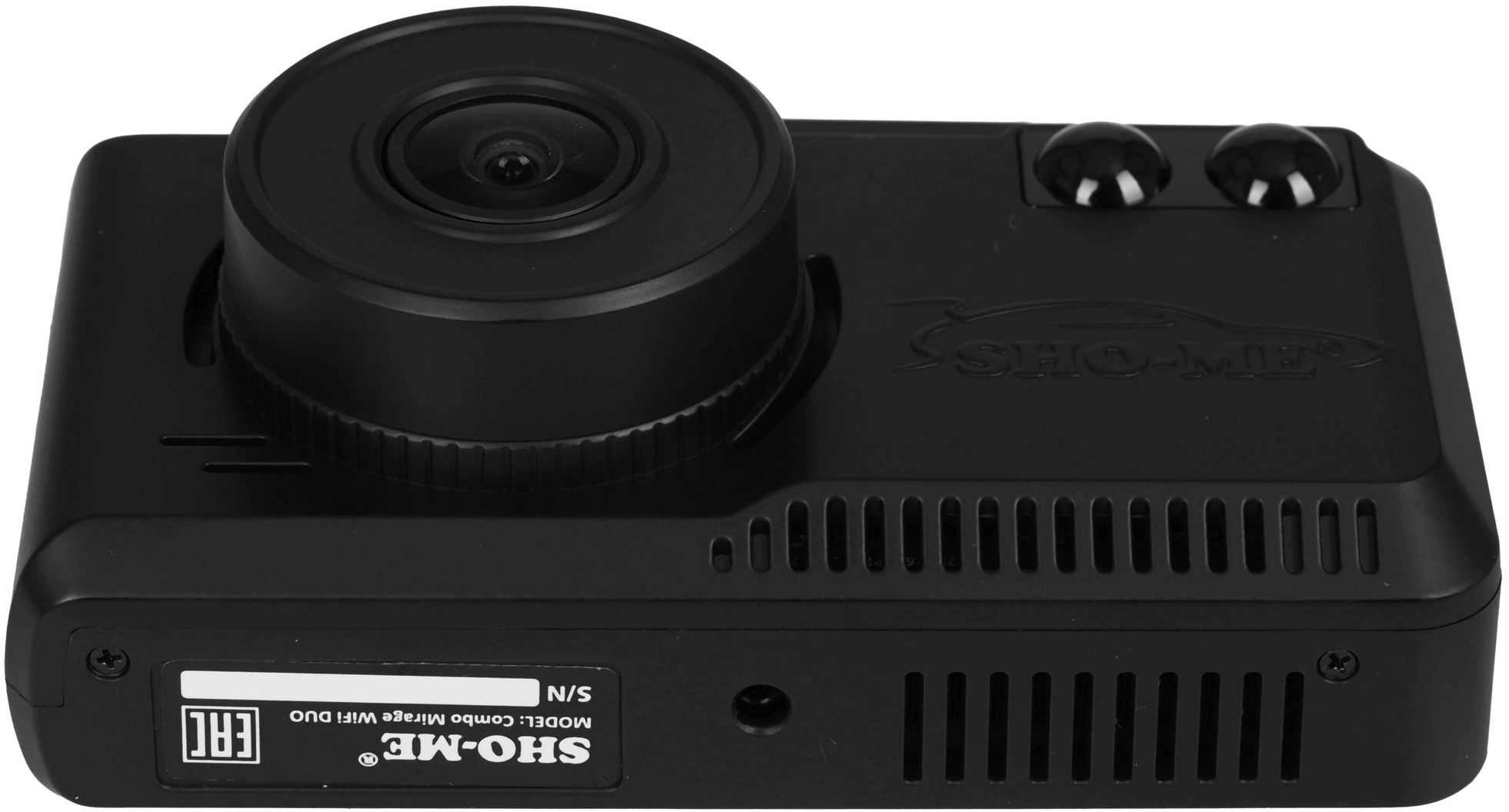 Видеорегистратор с радар-детектором Sho-Me COMBO MIRAGE WIFI DUO черный 2160p 140гр. GPS MStar 8627 — миниатюра 10