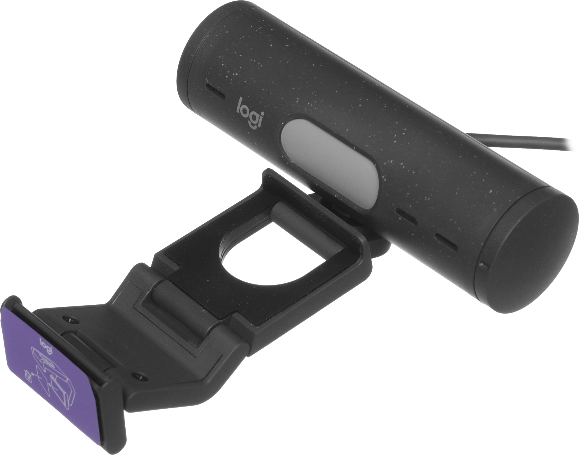Камера Web Logitech HD Webcam Brio 500 черный 4Mpix (1920x1080) USB Type-C с микрофоном (960-001423) — миниатюра 5