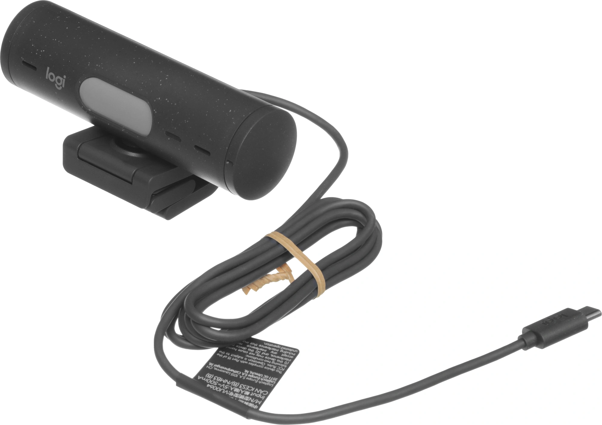 Камера Web Logitech HD Webcam Brio 500 черный 4Mpix (1920x1080) USB Type-C с микрофоном (960-001423) — миниатюра 9