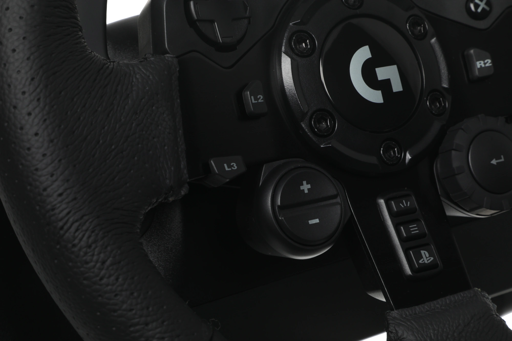 Руль Logitech G923 10кноп. (с педалями) черный — миниатюра 14