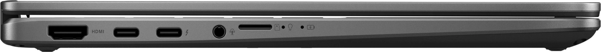 Ноутбук Asus Vivobook 14 Flip TP3407AA-SG111W Core Ultra 7 355 16Gb SSD512Gb Intel Graphics 14" OLED Touch WUXGA (1920x1200) Windows 11 Home grey WiFi BT Cam (90NB17C1-M007C0) — миниатюра 12