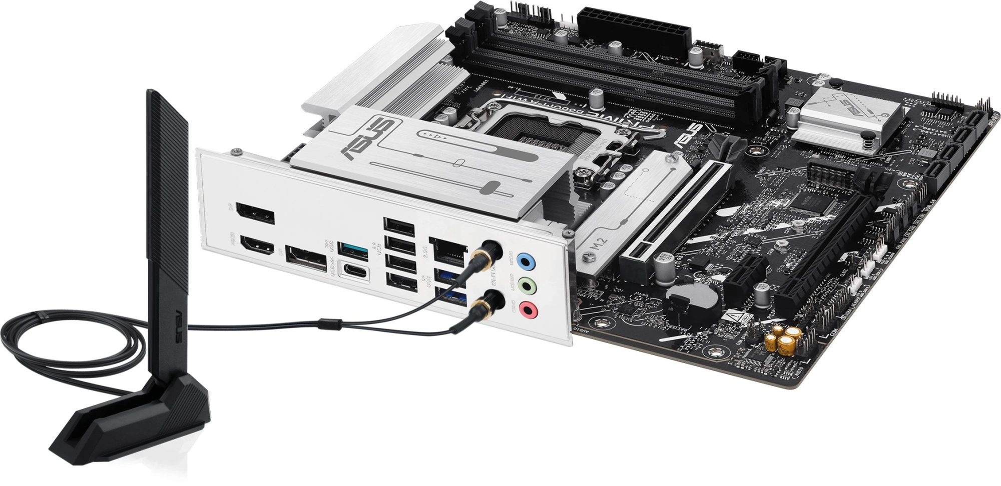 Материнская плата Asus PRIME B860M-A WIFI Soc-1851 Intel B860 4xDDR5 mATX AC`97 8ch(7.1) 2.5Gg RAID+HDMI+DP — миниатюра 12