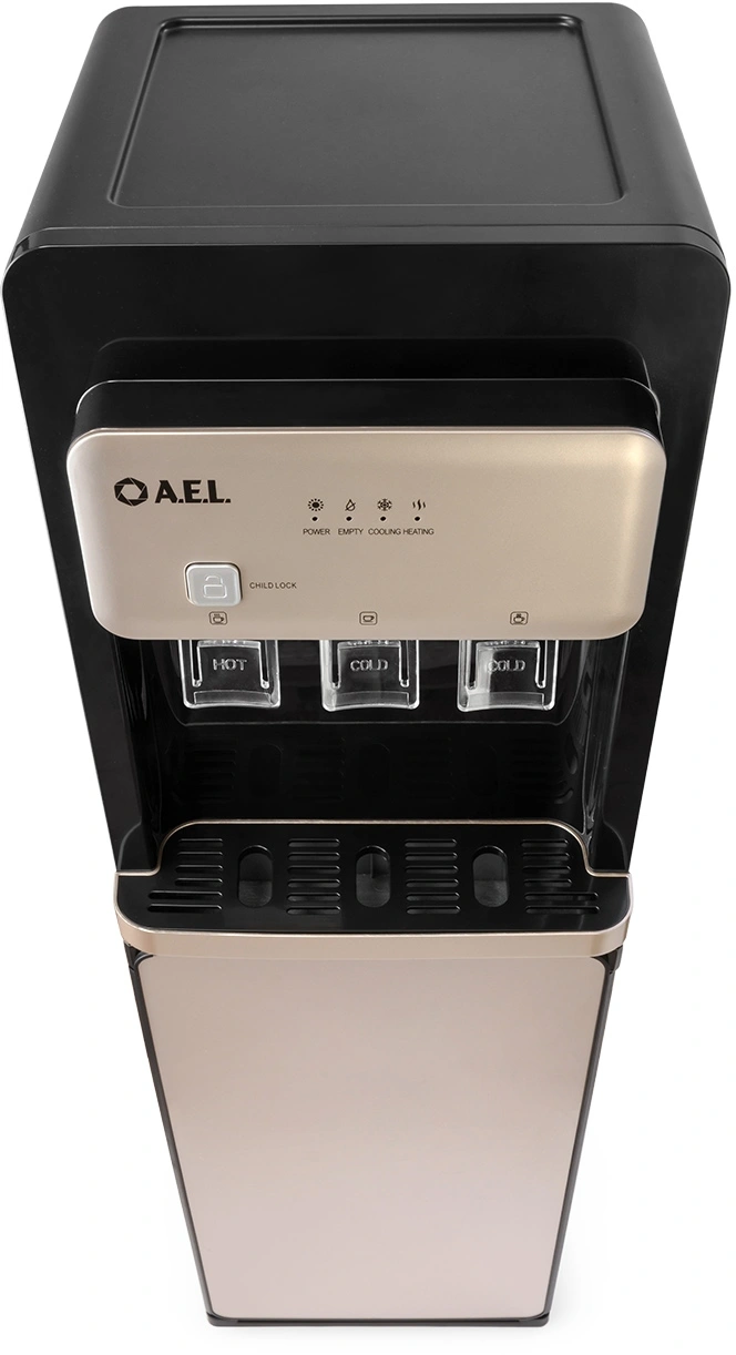 Кулер AEL LD-AEL-806 a напольный электронный черный/золотистый — миниатюра 6