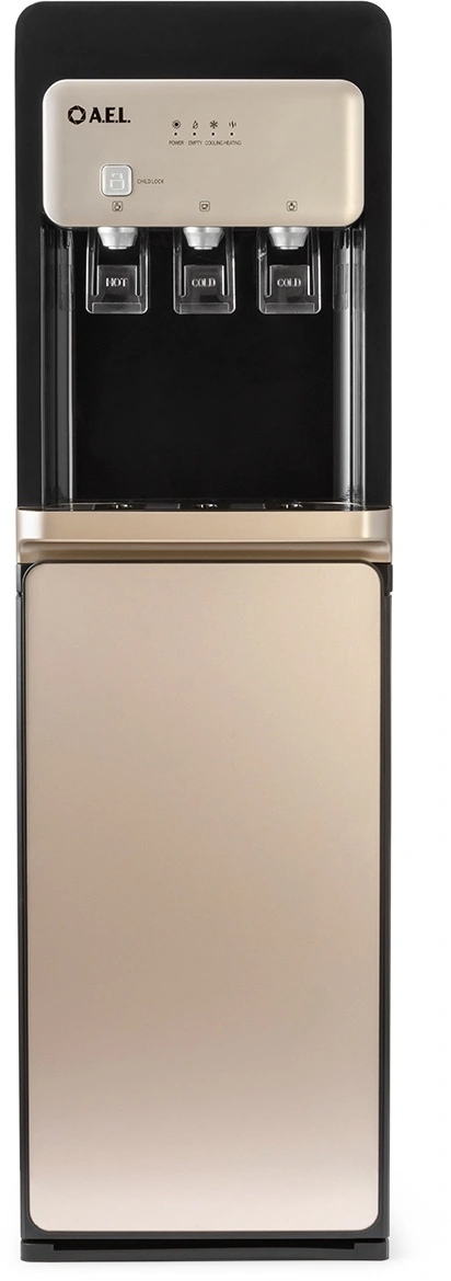 Кулер AEL LD-AEL-806 a напольный электронный черный/золотистый — миниатюра 8
