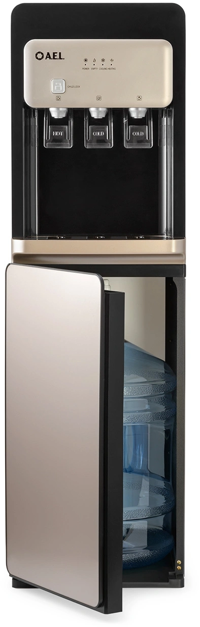Кулер AEL LD-AEL-806 a напольный электронный черный/золотистый — миниатюра 10