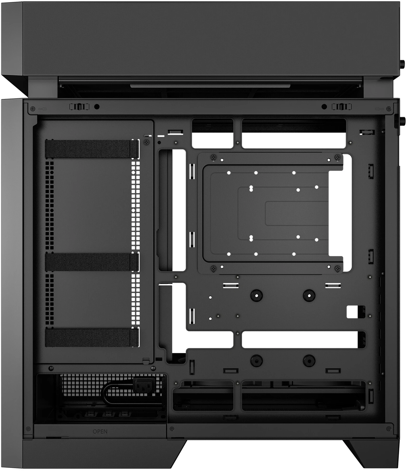 Корпус Deepcool CL660 черный/коричневый без БП ATX 4x120mm 5x140mm 2xUSB3.0 audio bott PSU — миниатюра 5