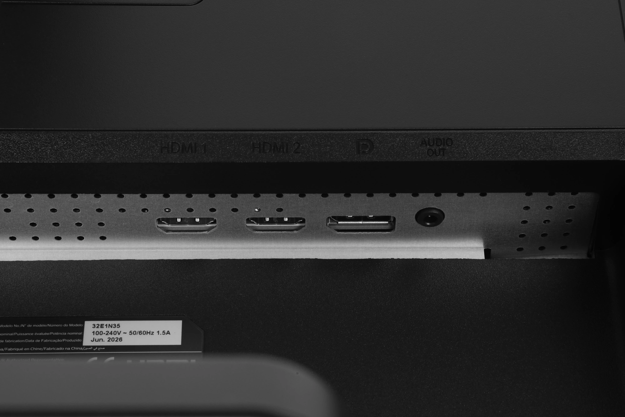 Монитор Philips 31.5" 32E1N3500 черный IPS LED 16:9 HDMI M/M матовая 1000:1 350cd 178гр/178гр 2560x1440 100Hz DP 2K USB 7.5кг — миниатюра 14