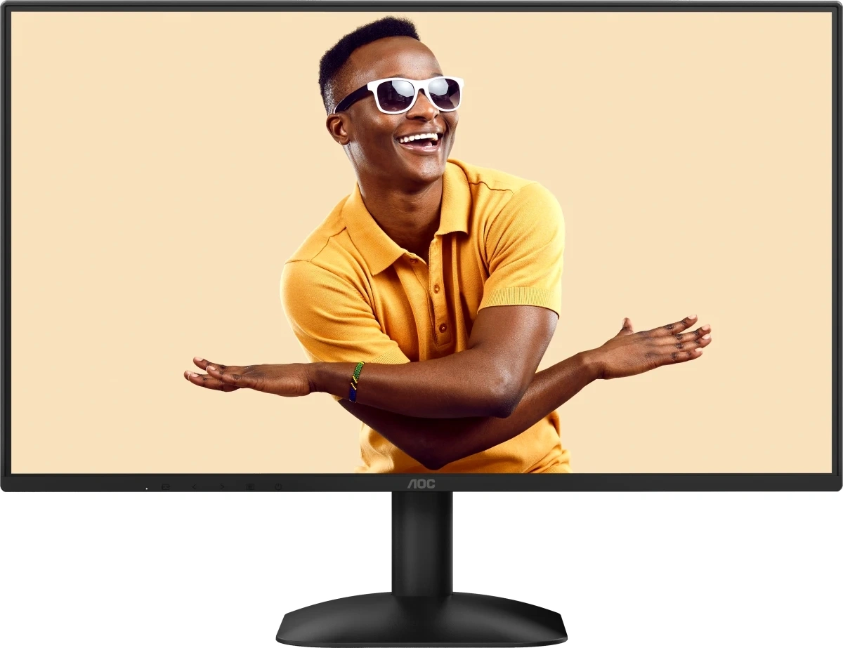 Монитор AOC 23.8" 24B31H черный IPS LED 16:9 HDMI матовая 1500:1 300cd 178гр/178гр 1920x1080 120Hz VGA FHD — фото 1