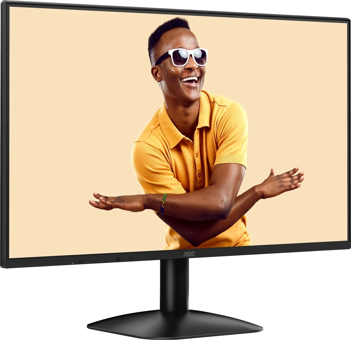 Монитор AOC 23.8" 24B31H черный IPS LED 16:9 HDMI матовая 1500:1 300cd 178гр/178гр 1920x1080 120Hz VGA FHD — миниатюра 2