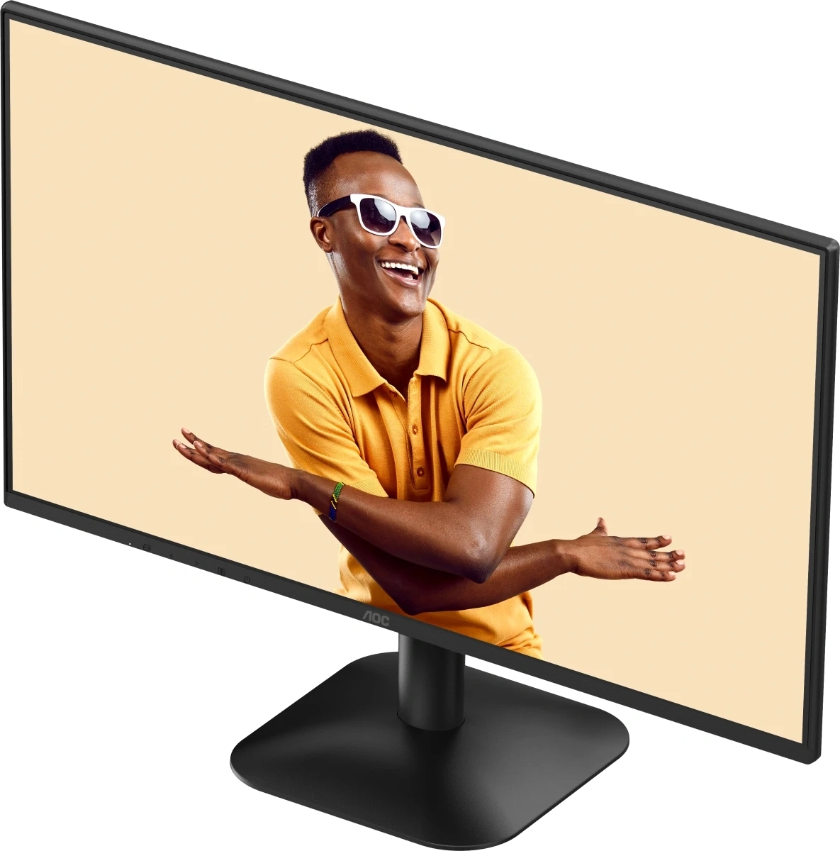 Монитор AOC 23.8" 24B31H черный IPS LED 16:9 HDMI матовая 1500:1 300cd 178гр/178гр 1920x1080 120Hz VGA FHD — миниатюра 4