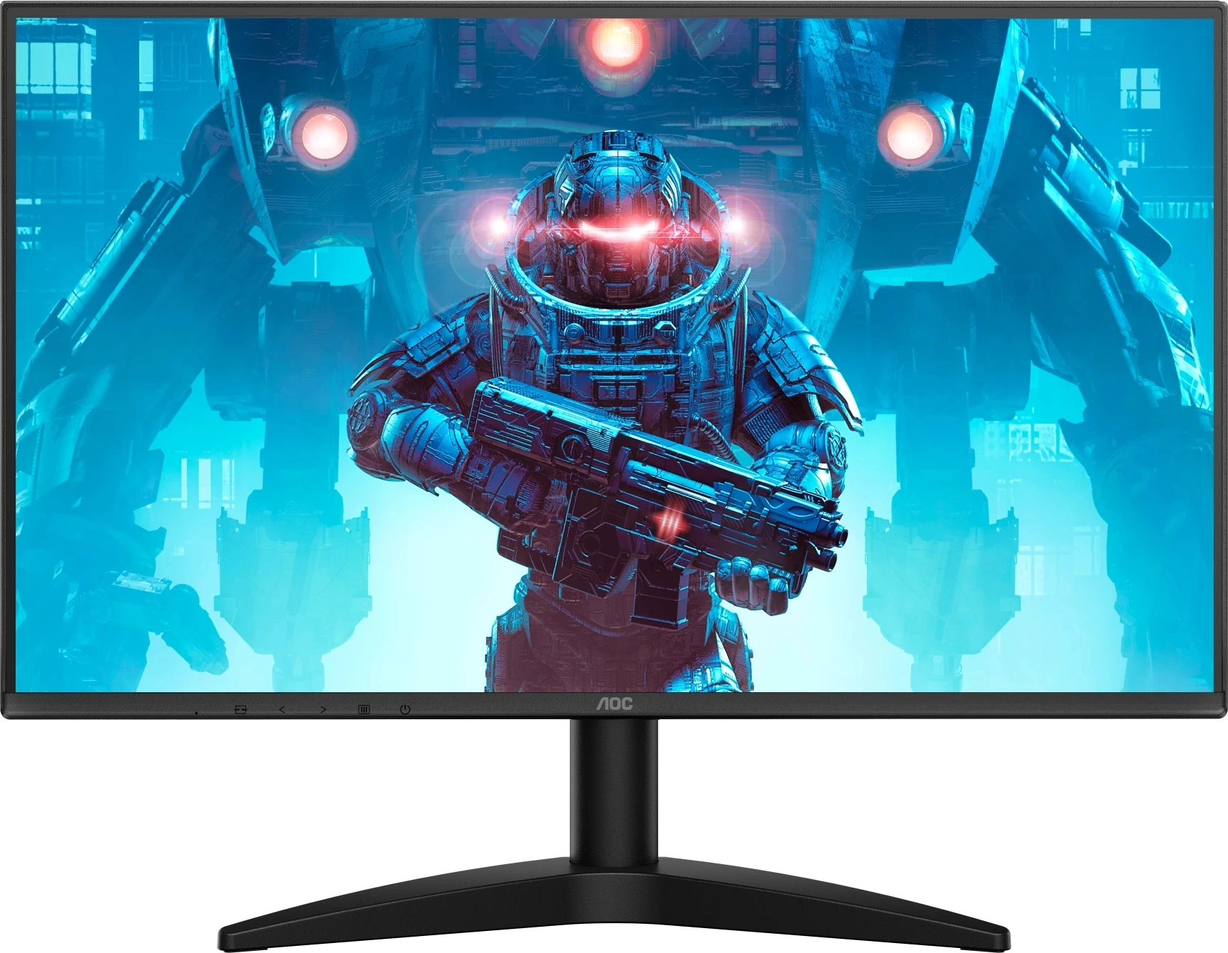 Монитор AOC 23.8" 24B36X черный IPS LED 16:9 HDMI матовая 300cd 178гр/178гр 1920x1080 144Hz DP FHD 2.52кг — фото 1