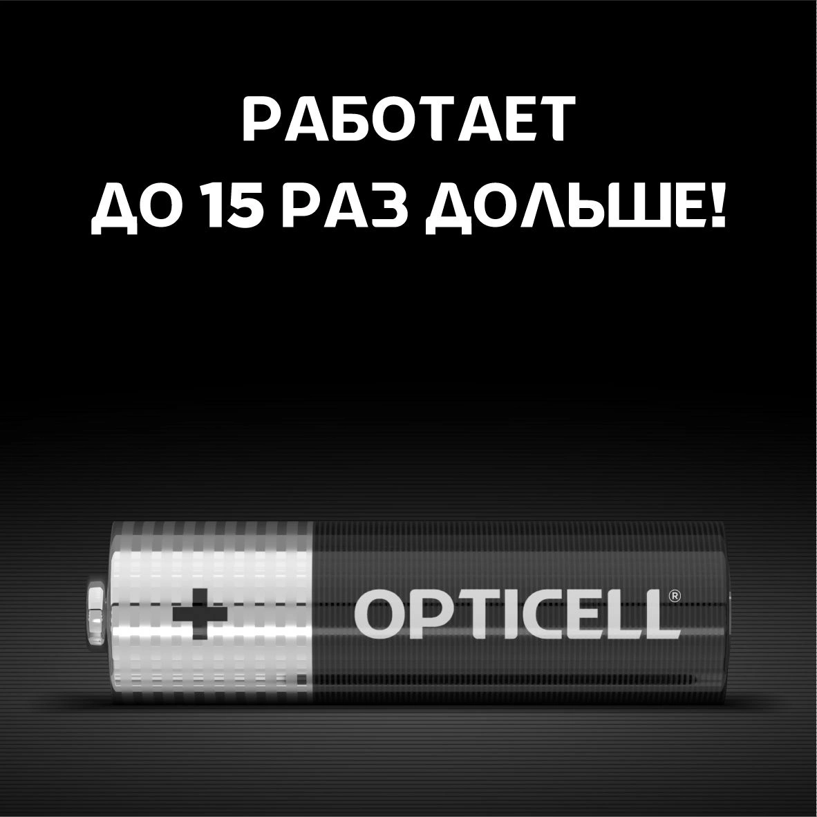 Батарея Opticell Basic LR6 AA (12шт) блистер — миниатюра 8