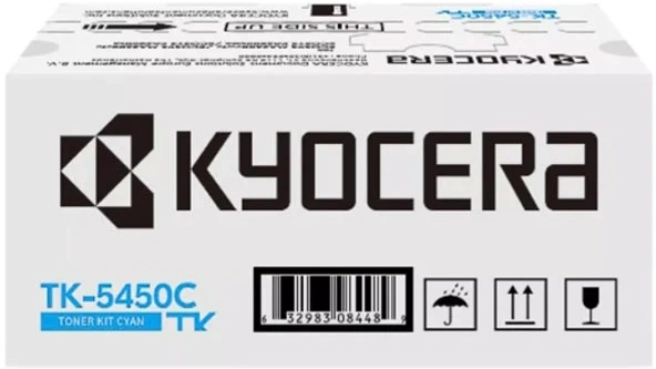 Картридж лазерный Kyocera TK-5450C 1T0C0DCNL0 голубой (3200стр.) для Kyocera Kyocera ECOSYS PA2600cx, ECOSYS PA2600cwx, ECOSYS MA2600cfx, ECOSYS MA2600cwfx — фото 1