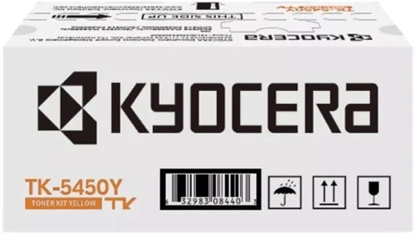 Картридж лазерный Kyocera TK-5450Y 1T0C0DANL0 желтый (3200стр.) для Kyocera Kyocera ECOSYS PA2600cx, ECOSYS PA2600cwx, ECOSYS MA2600cfx, ECOSYS MA2600cwfx — фото 1