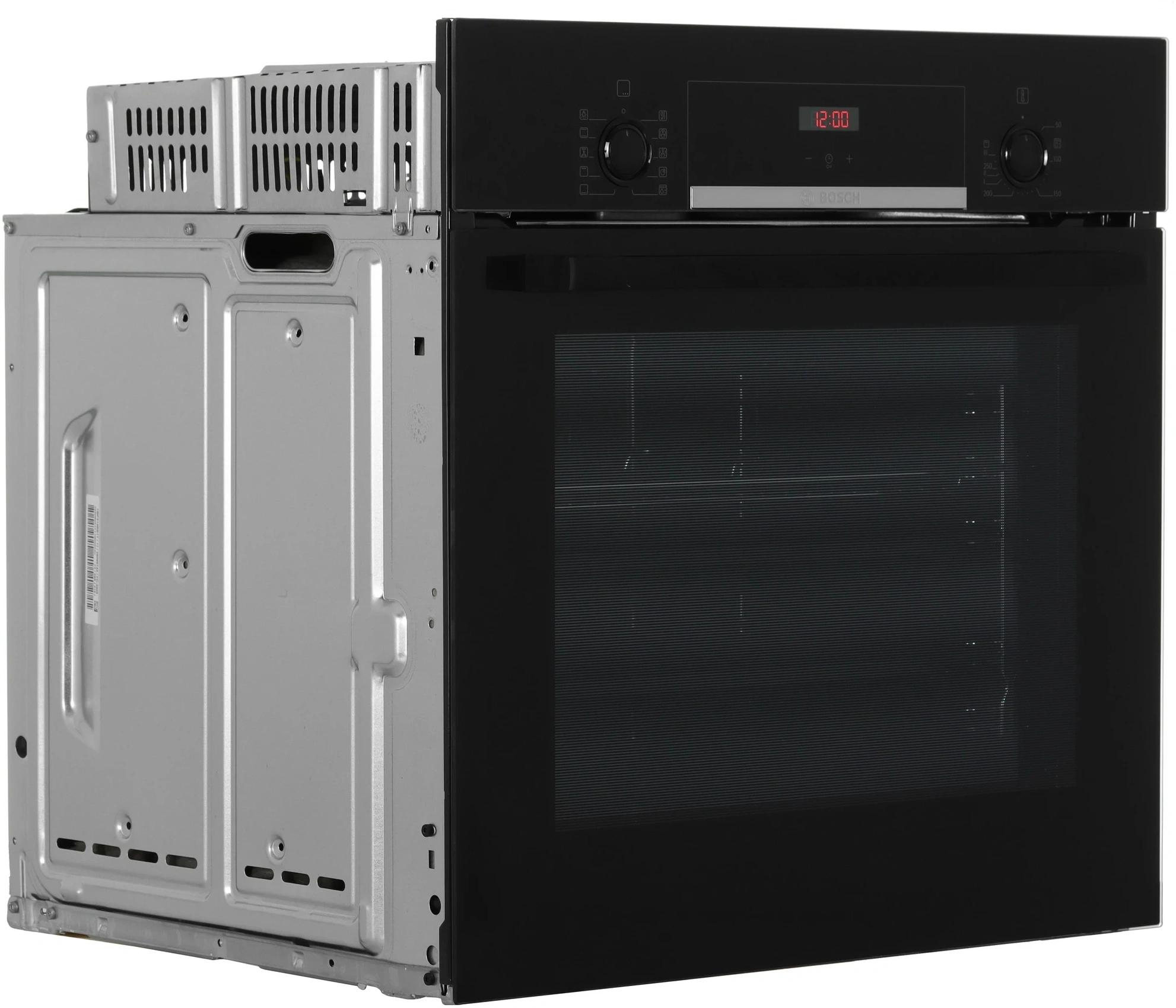 Духовой шкаф Электрический Bosch Serie 4 HBF514BB1T черный — миниатюра 3