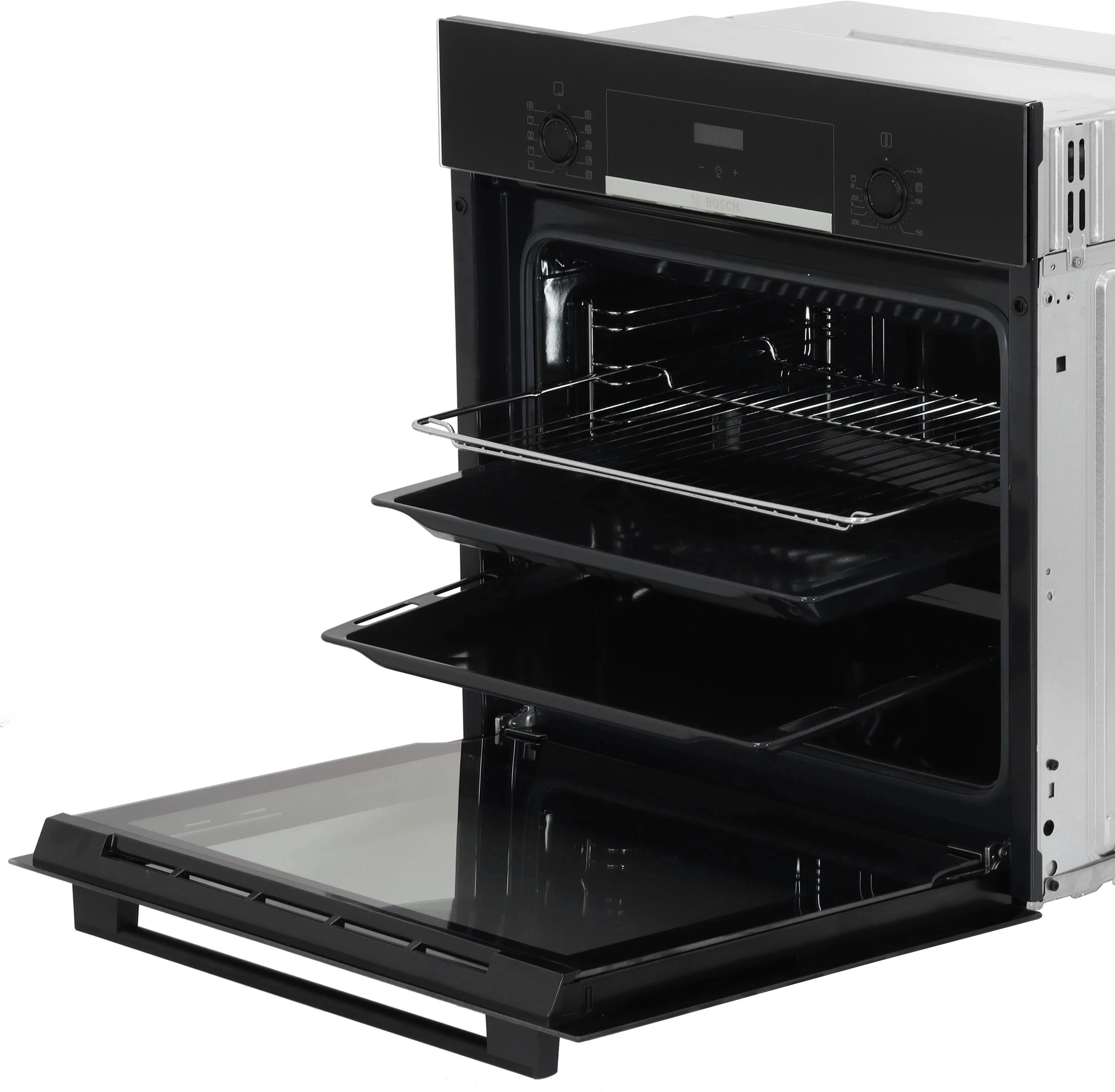 Духовой шкаф Электрический Bosch Serie 4 HBF514BB1T черный — миниатюра 7