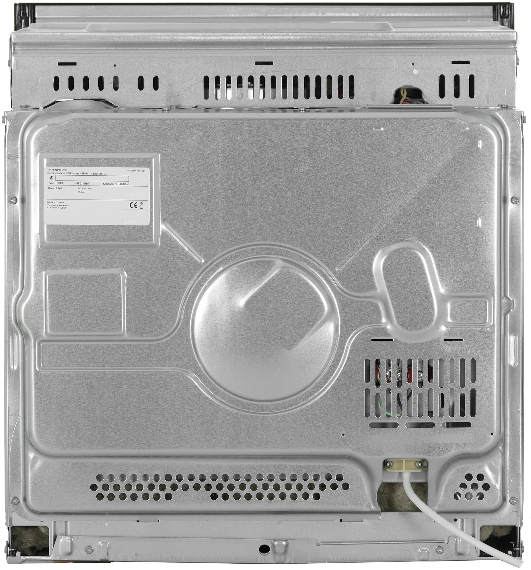 Духовой шкаф Электрический Bosch Serie 4 HBF514BB1T черный — миниатюра 9