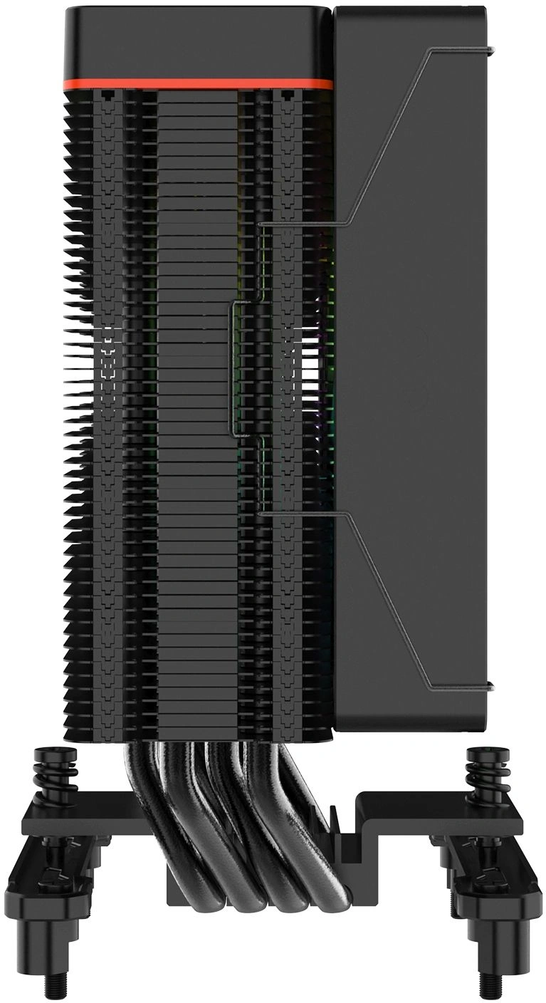 Устройство охлаждения(кулер) Bloody AC-15 ARGB Soc-AM5/AM4/1200/1700/1851 черный 4-pin 22-32dB Al+Cu 240W 640gr Ret (AC-15-ARGB240-BK) — миниатюра 8
