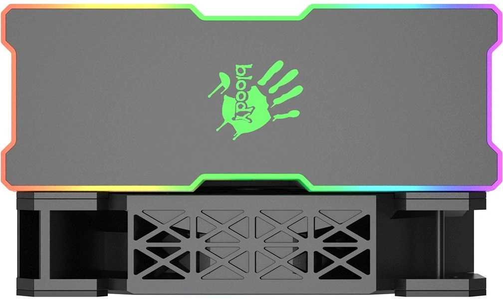 Устройство охлаждения(кулер) Bloody AC-16 ARGB Soc-AM5/AM4/1200/1700/1851 черный 4-pin 20-30dB Al+Cu 220W 590gr Ret (AC-16-ARGB220-BK) — миниатюра 10