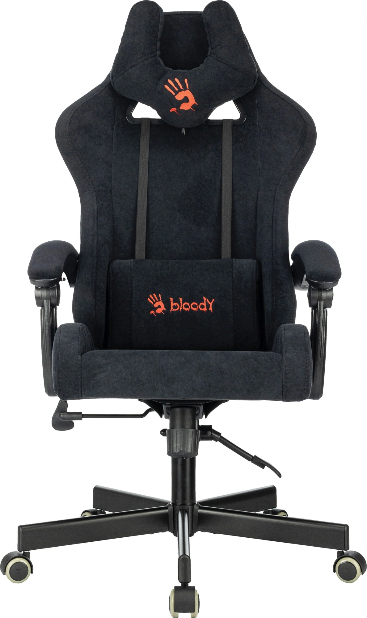 Кресло игровое A4Tech Bloody GC-560 черный Formula 999 искусственная замша с подголов. крестов. металл — миниатюра 2