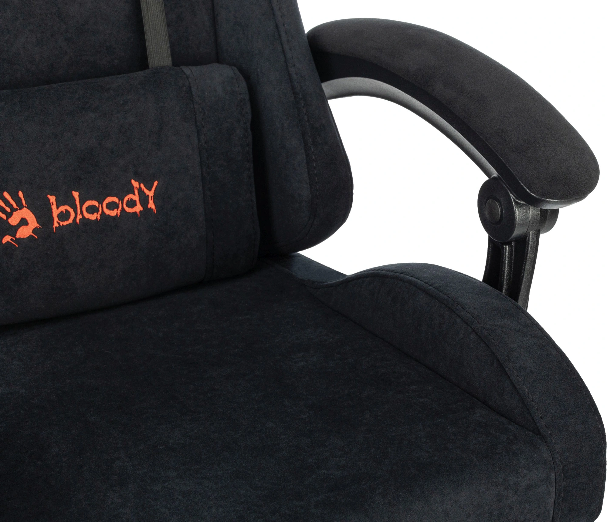 Кресло игровое A4Tech Bloody GC-560 черный Formula 999 искусственная замша с подголов. крестов. металл — миниатюра 15