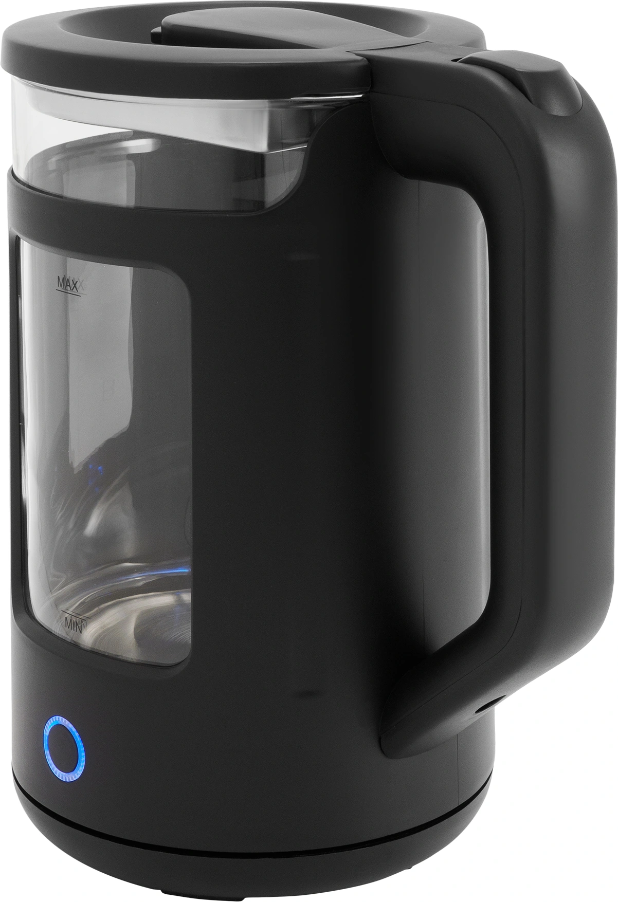 Чайник электрический Vitek VT-WK1082 1.7л. 2000Вт черный корпус: стекло — миниатюра 4