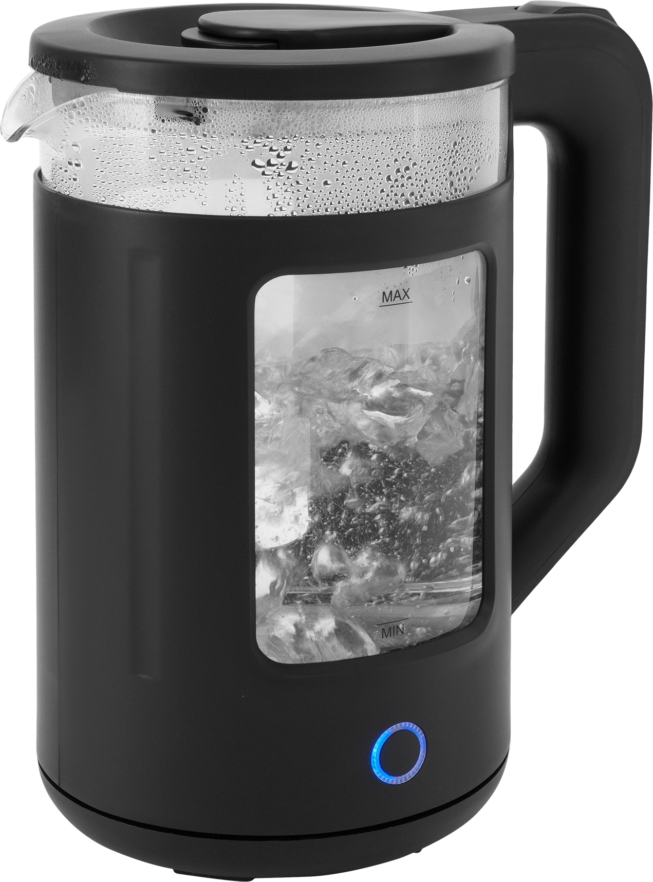 Чайник электрический Vitek VT-WK1082 1.7л. 2000Вт черный корпус: стекло — миниатюра 6