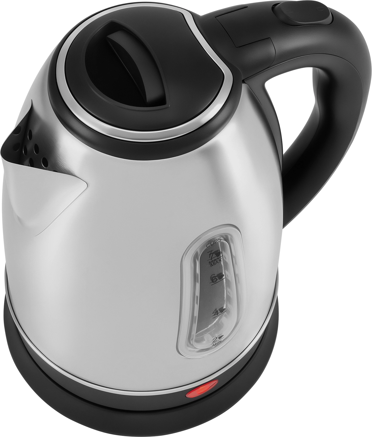 Чайник электрический Vitek VT-WK1085 1.8л. 1700Вт черный/серебристый корпус: металл — миниатюра 3