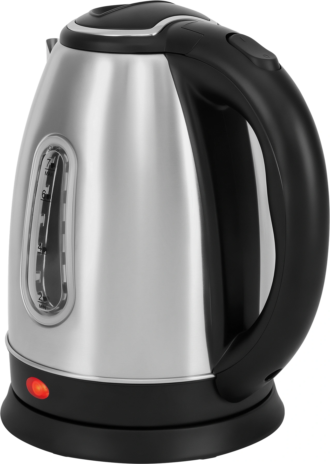Чайник электрический Vitek VT-WK1085 1.8л. 1700Вт черный/серебристый корпус: металл — миниатюра 4