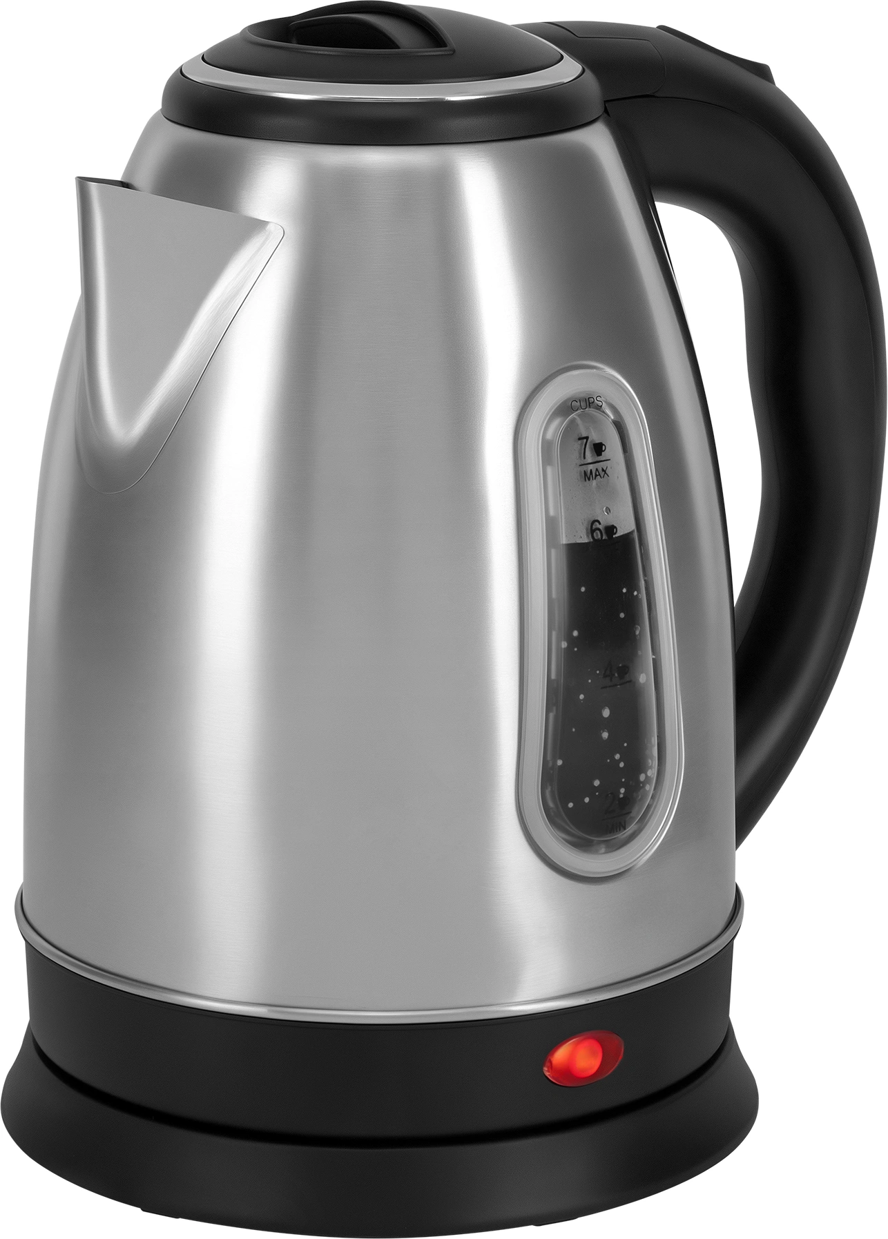 Чайник электрический Vitek VT-WK1085 1.8л. 1700Вт черный/серебристый корпус: металл — миниатюра 5