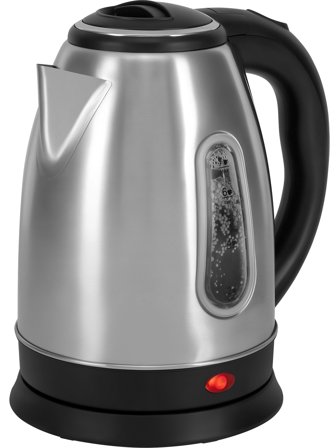 Чайник электрический Vitek VT-WK1085 1.8л. 1700Вт черный/серебристый корпус: металл — миниатюра 6