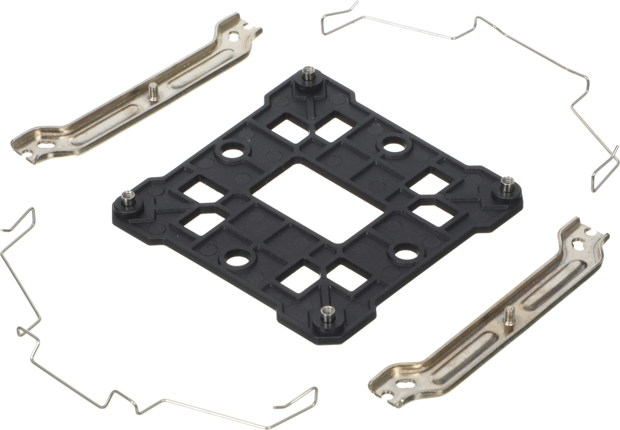 Устройство охлаждения(кулер) ID-Cooling SE-214-XT V2 ARGB Soc-AM5/AM4/1200/1700/1851 серебристый/черный 4-pin 16-27.2dB Al+Cu 200W 810gr Ret (SE-214-XT V2 ARGB) — миниатюра 8