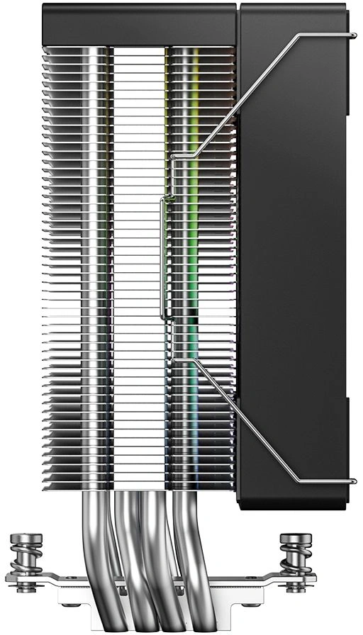 Устройство охлаждения(кулер) ID-Cooling SE-214-XT V2 RGB Soc-AM5/AM4/1200/1700/1851 серебристый/черный 4-pin 16-27.2dB Al+Cu 200W 550gr Ret — миниатюра 5