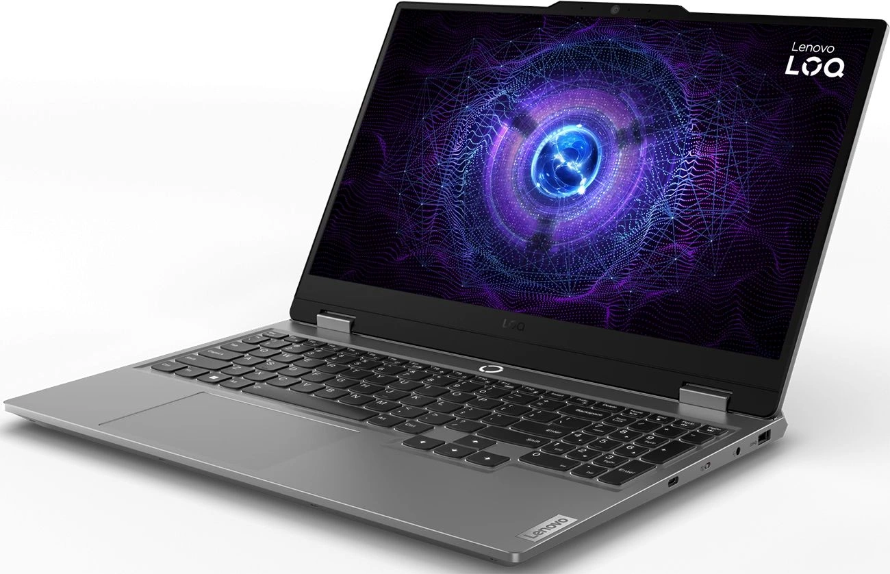 Ноутбук Lenovo LOQ 15IRX9 Core i5 13450HX 16Gb SSD512Gb NVIDIA GeForce RTX 3050 6Gb 15.6" IPS FHD (1920x1080) без ОС grey WiFi BT Cam (83DV0073PS) — миниатюра 2