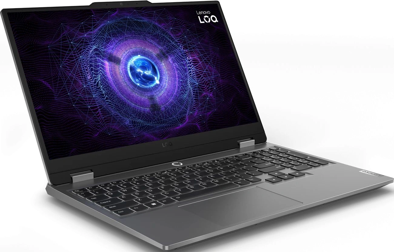 Ноутбук Lenovo LOQ 15IRX9 Core i5 13450HX 16Gb SSD512Gb NVIDIA GeForce RTX 3050 6Gb 15.6" IPS FHD (1920x1080) без ОС grey WiFi BT Cam (83DV0073PS) — миниатюра 3