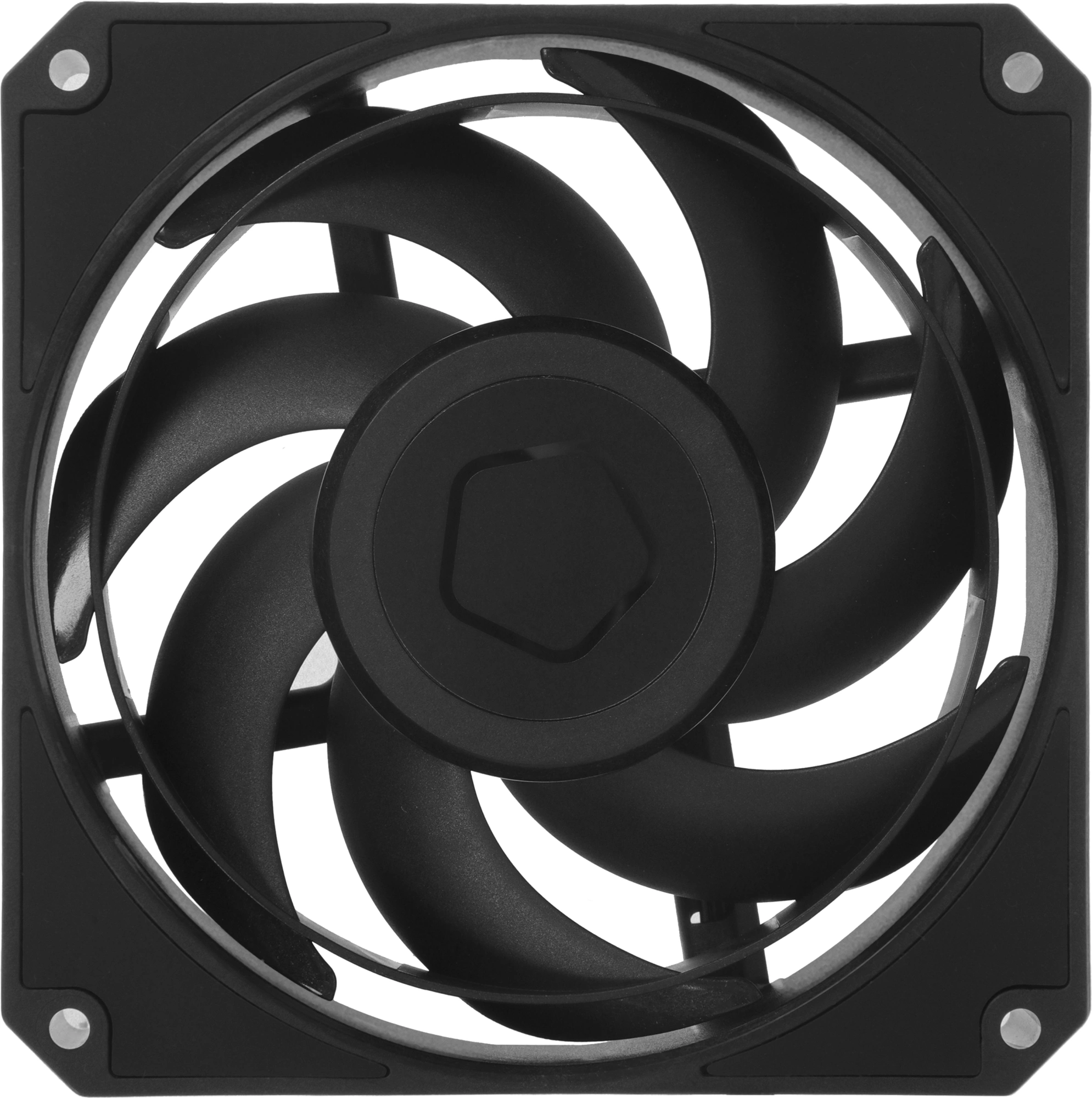 Вентилятор для корпуса ID-Cooling AT-120-K 120х120x25 черный 4-pin 36.5дБ Ret — миниатюра 6