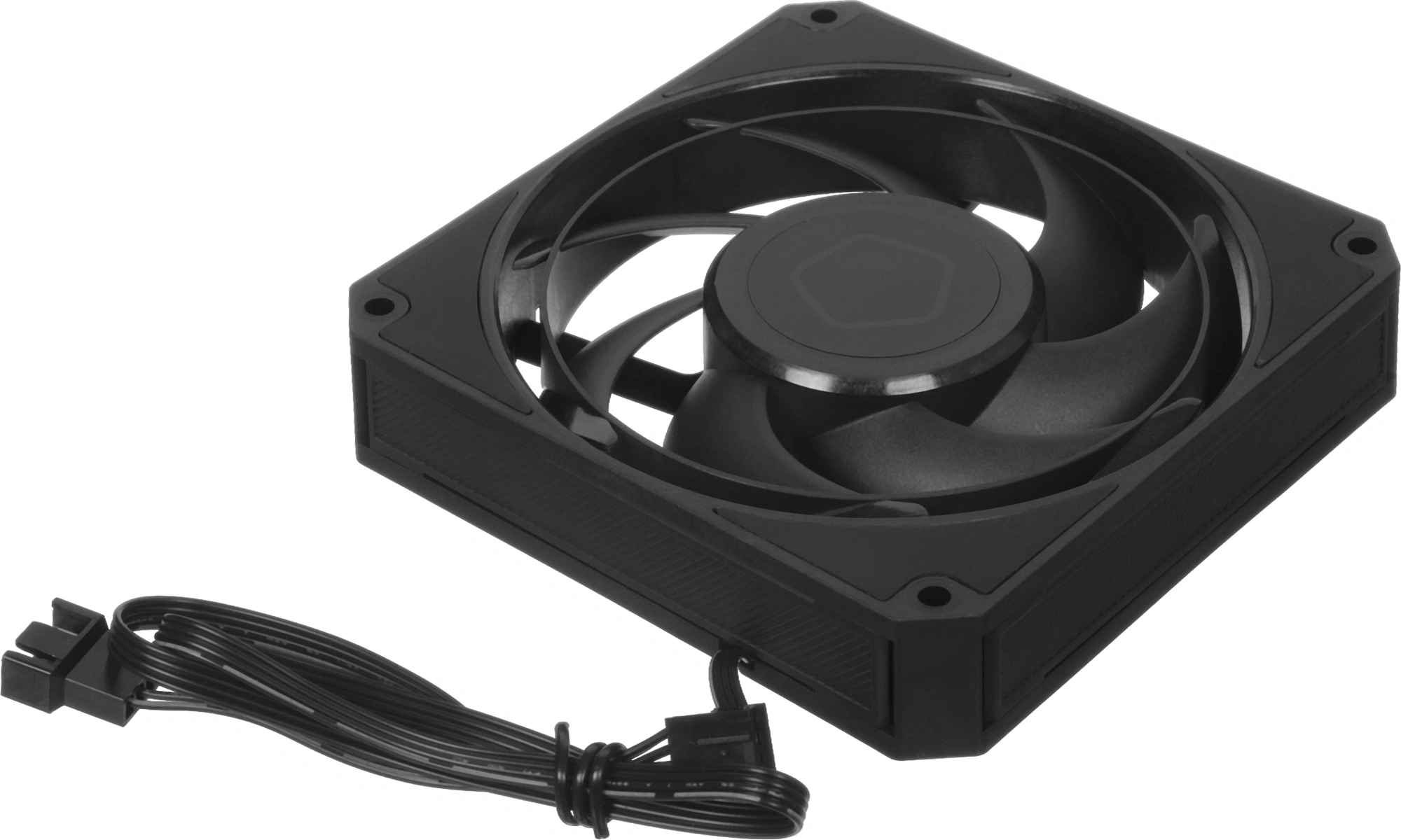 Вентилятор для корпуса ID-Cooling AT-120-K 120х120x25 черный 4-pin 36.5дБ Ret — миниатюра 3