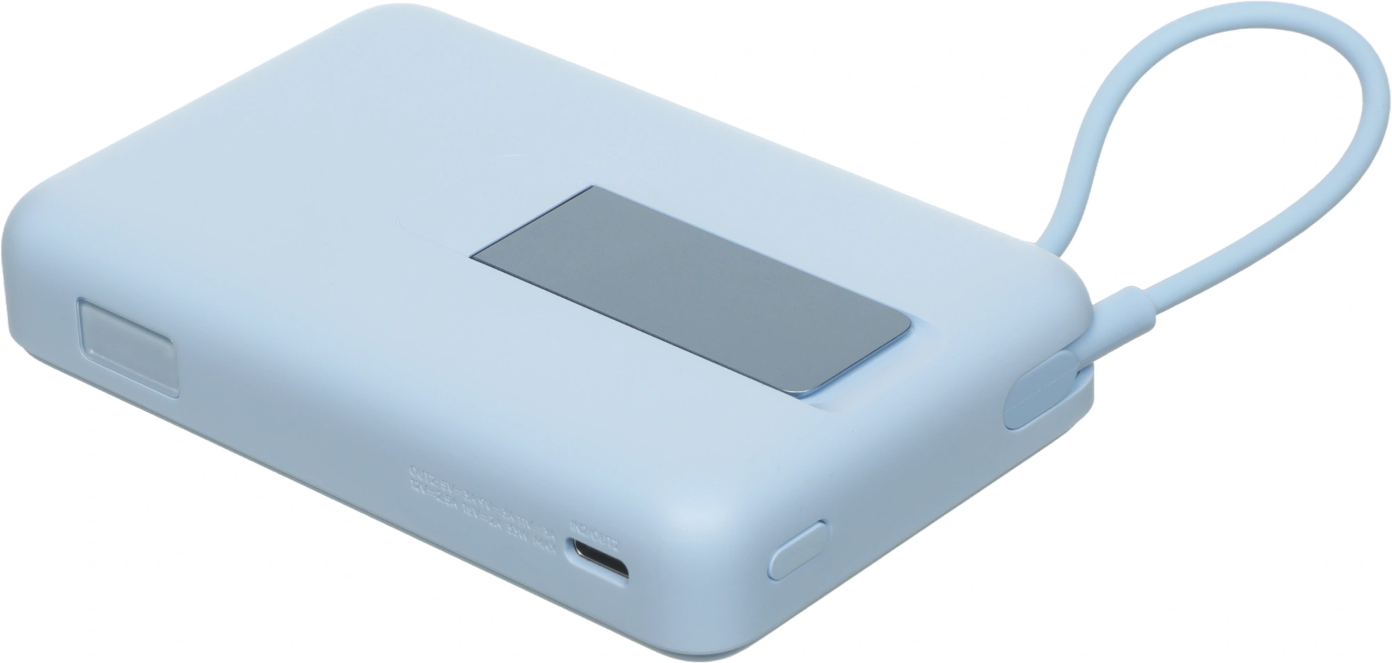 Мобильный аккумулятор Xiaomi Magnetic BHR08PCGL 10000mAh QC3.0/PD3.0 33W 3A USB-C беспров.зар. голубой — миниатюра 6