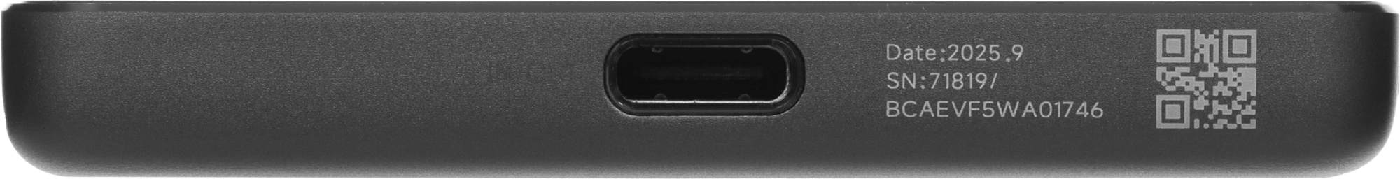 Мобильный аккумулятор Xiaomi Super Slim Magnetic 5000mAh QC3.0/PD3.0 22.5W 3A USB-C беспров.зар. черный (BHR08PMGL) — миниатюра 3