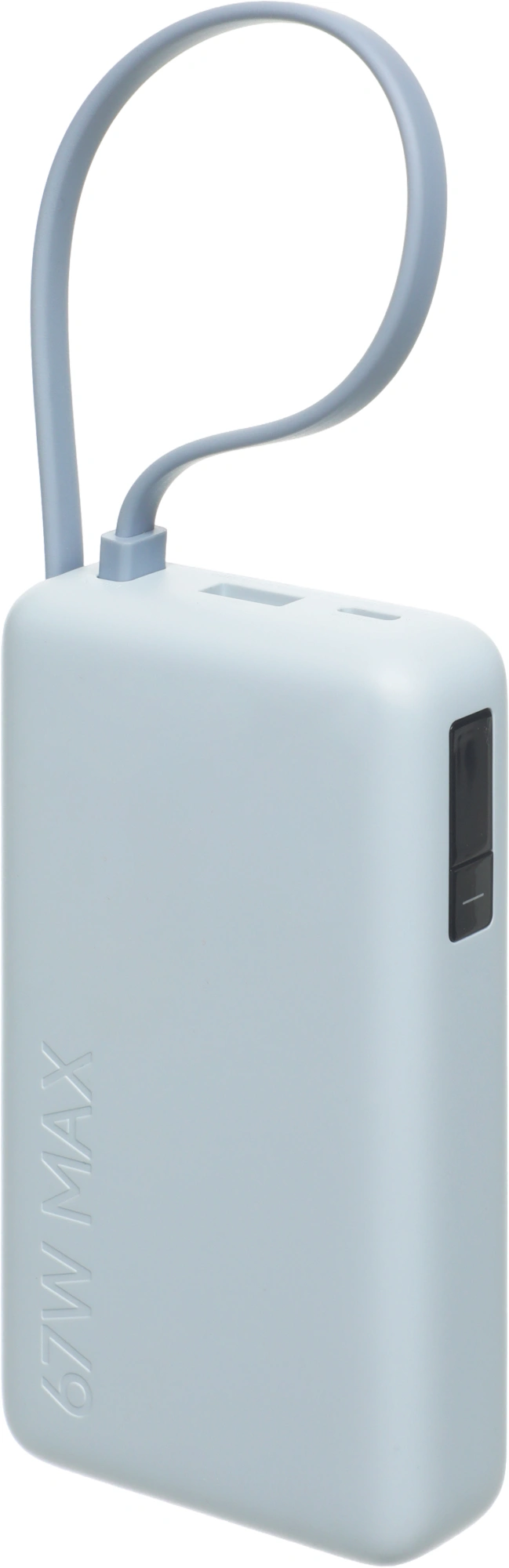 Мобильный аккумулятор Xiaomi BHR08NZGL 10000mAh QC3.0/PD3.0 67W 3.35A USB-A/USB-C голубой — миниатюра 2